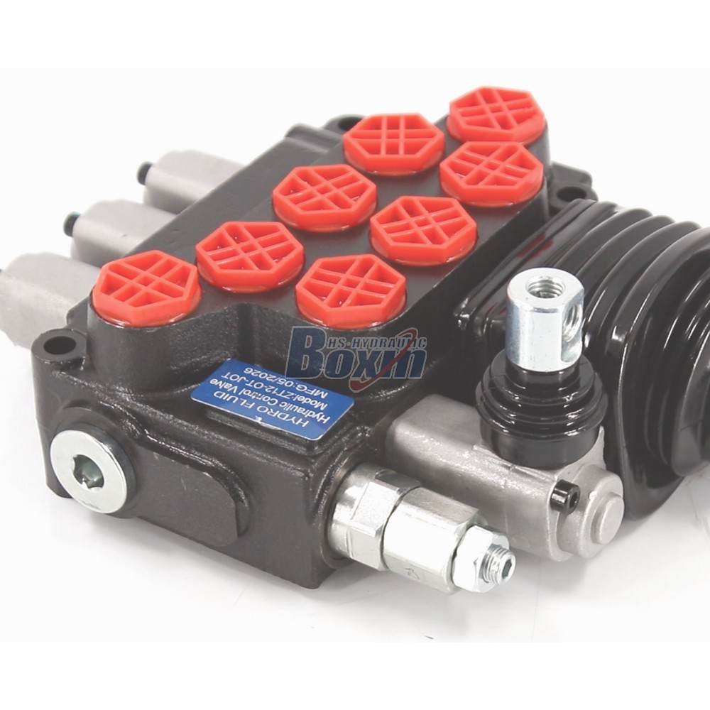Custom OEM ODM Service for ZT12-OT Joystick 3 Spool Hydraulic Control Valve Manufacturing detail image